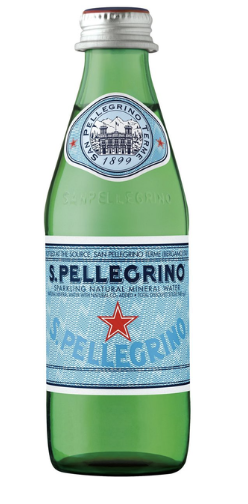 Вода мінеральна газ S.Pellegrino 0.25л скло